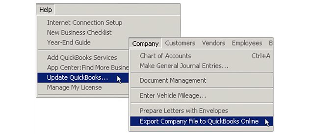 Export Chart Of Accounts Quickbooks Online