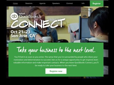 QuickBooks Connect Website
