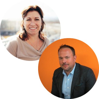 Penny Breslin and Damien Greathead, Hosts of the "Strategy and the Virtual Controller" Podcast