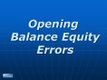 Opening Balance Equity 01