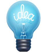 Idea - light bulb