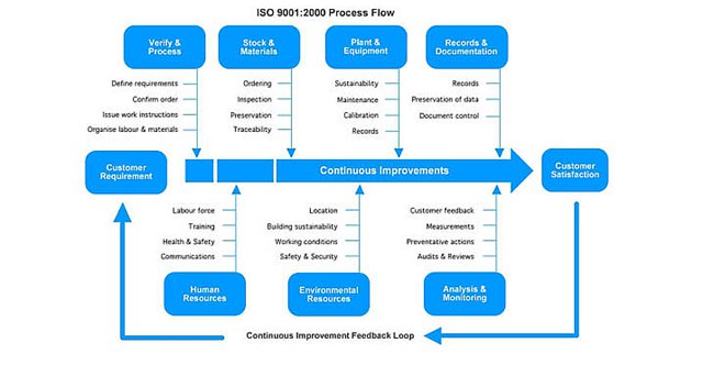 ISO 9001 Process Flow