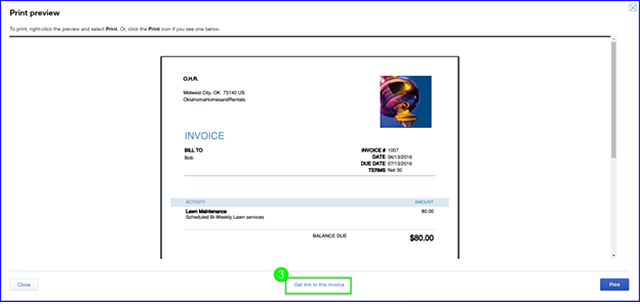 Share Invoice Link - fig 5